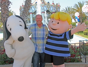 Snoopy, Bruce and Charlie Brown